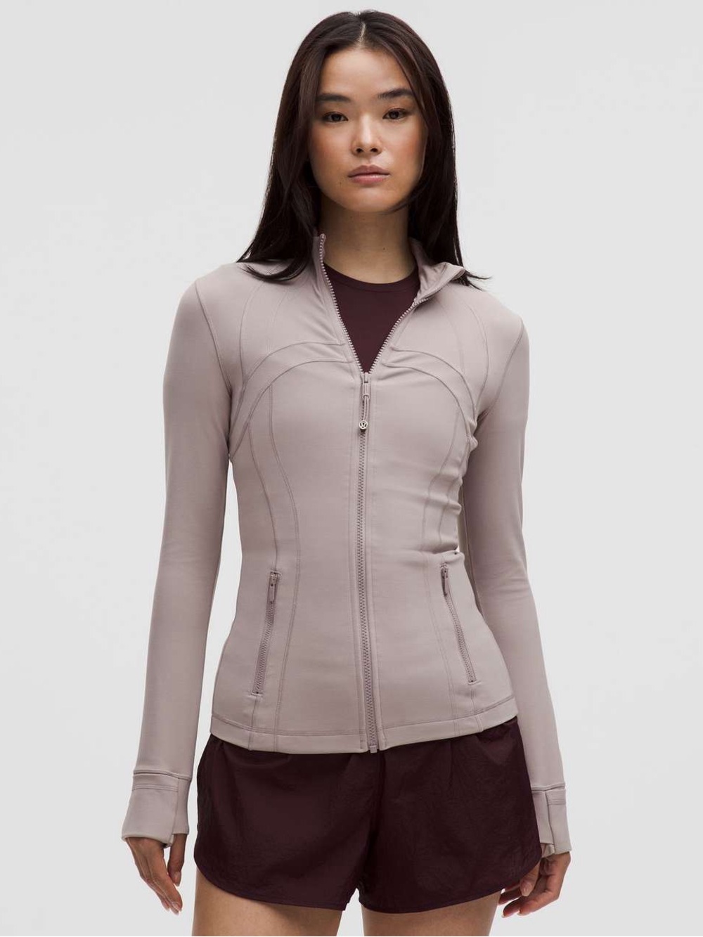 Lululemon Define Jacket in Gray with logo